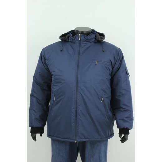 KURTKA MĘSKA BMC KRT0111 rozmiary od 6XL do 8XL niebieski Big Men Certified 8XL BMC
