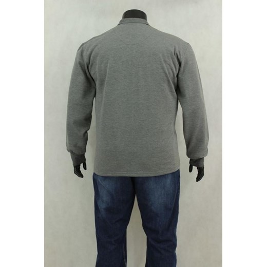 KOSZULKA MĘSKA POLO Bameha KPO0053 rozmiary od 3XL do 6XL szary Bameha 6XL BMC