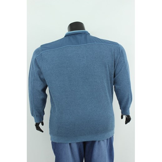 SWETER MĘSKI KTR SWE0332 rozmiary od 6XL do 8XL Kitaro niebieski 7XL BMC