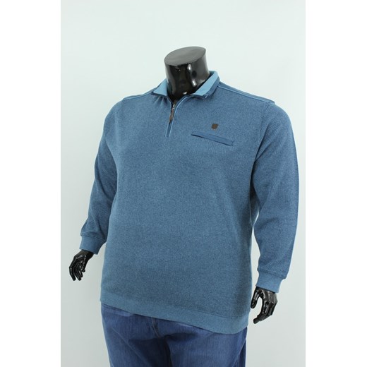 SWETER MĘSKI KTR SWE0332 rozmiary od 6XL do 8XL Kitaro niebieski 7XL BMC