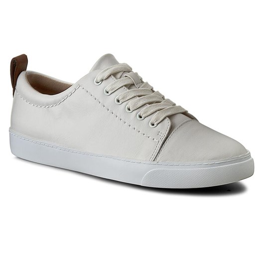 Sneakersy CLARKS - Glove Echo 261186374 White Leather