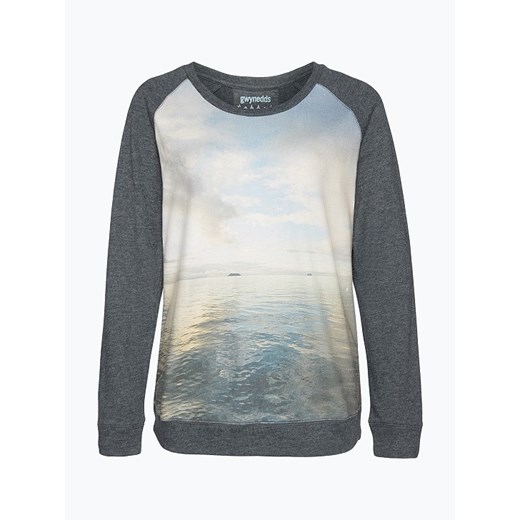 gwynedds - Damska bluza nierozpinana – Keke the Sweatshirt, szary Gwynedds szary S,M,L,XS vangraaf