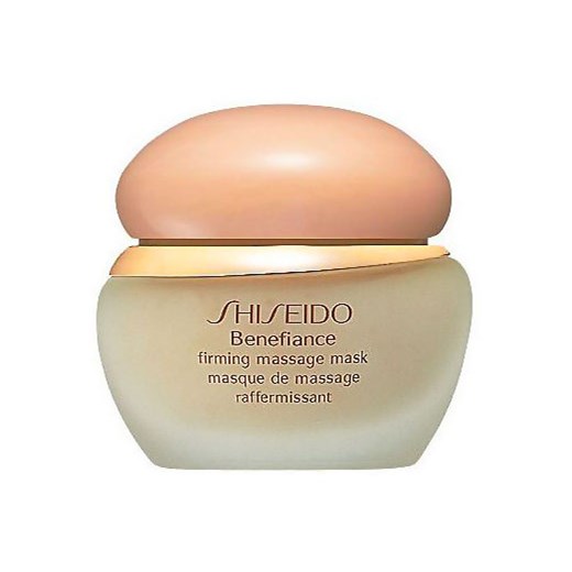 Shiseido BENEFIANCE Firming Massage Mask 50ml W Maseczka do twarzy perfumy-perfumeria-pl brazowy krem nawilżający