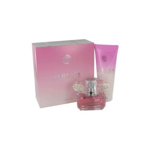Versace, Bright Crystal, woda toaletowa spray 90 ml + balsam do ciała 100 ml, zestaw Versace smyk