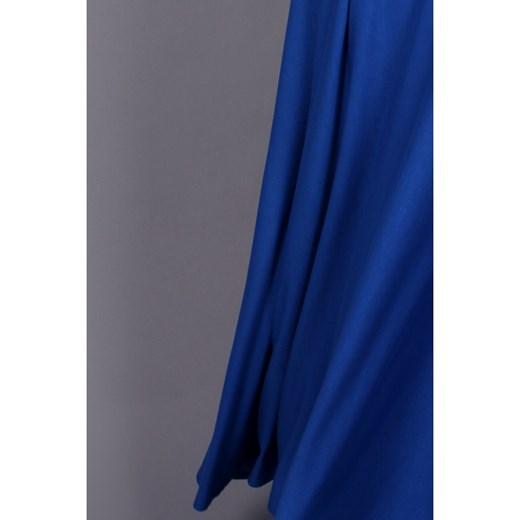 LETNIA DŁUGA SUKIENKA, CHABROWA by 20inlove?by 20inlove granatowy 52/54 20inlove.pl
