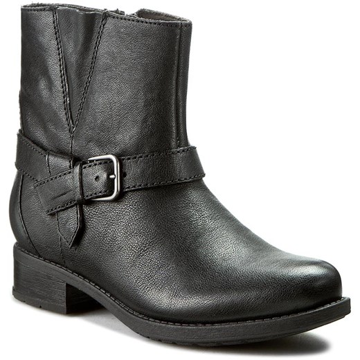 Botki CLARKS - Verlie Bali 261215544 Black Leather  Clarks 38 eobuwie.pl