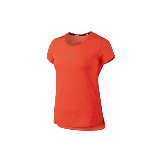 Koszulka AEROREACT SHORT SLEEVE Nike pomaranczowy M Perfektsport