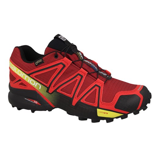 BUTY SALOMON SPEEDCROSS 4 GORE TEX 383150 czerwony Salomon 45 1/3 okazyjna cena yessport.pl