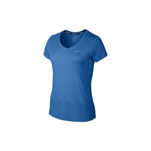 Koszulka MILER V-NECK Nike niebieski S Perfektsport