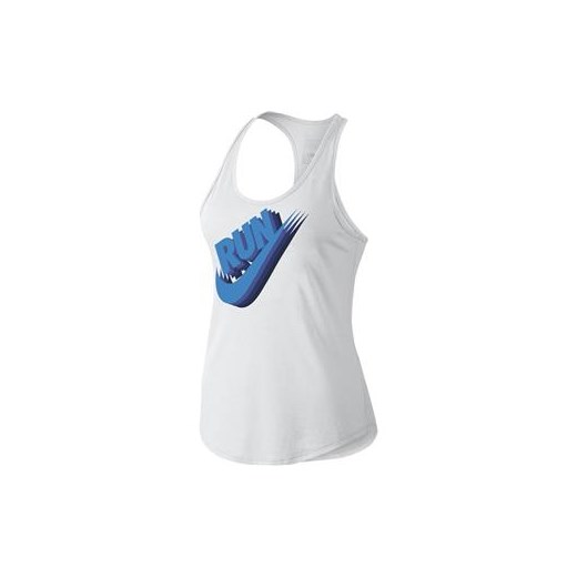 Koszulka RUN P W CORE BRAND TANK niebieski Nike XS Perfektsport