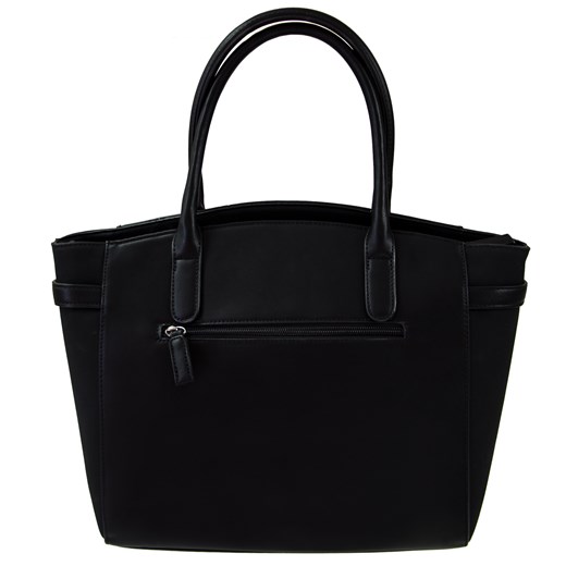 DUŻA CZARNA TORBA TYPU CITY BAG Allora czarny