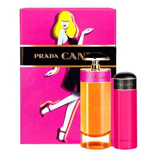 Prada Candy W Zestaw perfum Edp 50ml + 75ml Balsam e-glamour  balsamy