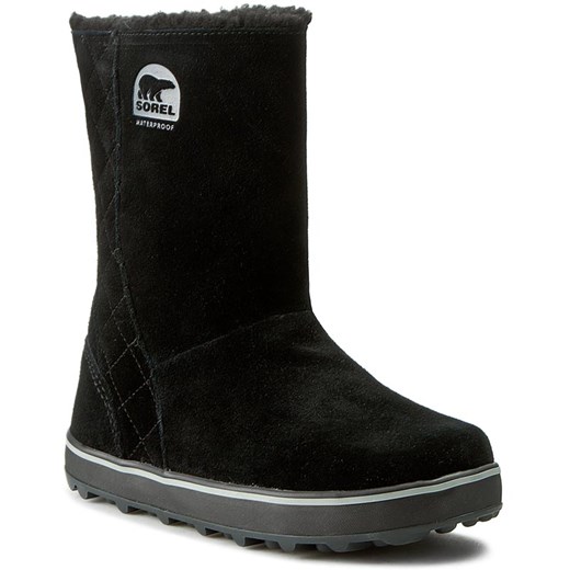 Śniegowce SOREL - Glacy NL 1975-011 Black Sorel czarny 36 eobuwie.pl