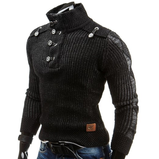 Ciepły męski sweter (wx0574)