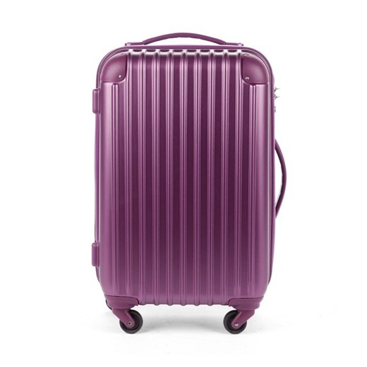 Walizka podróżna TRAVELHOUSE ABS Z25-10-331-70 35L fioletowa sagana-pl rączki