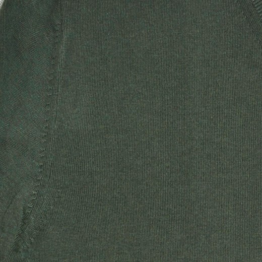 Ciemnozielony sweter bawełniany męski