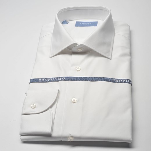 Biała klasyczna koszula męska (Regular FIT), na guziki