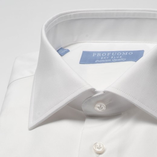 Biała klasyczna koszula męska (Regular FIT), na guziki