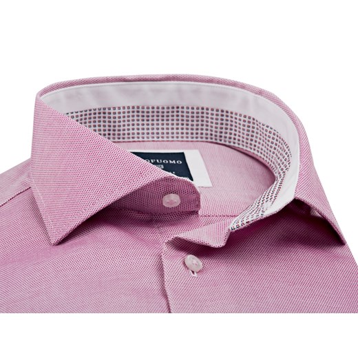 Elegancka koszula męska różowa SLIM FIT