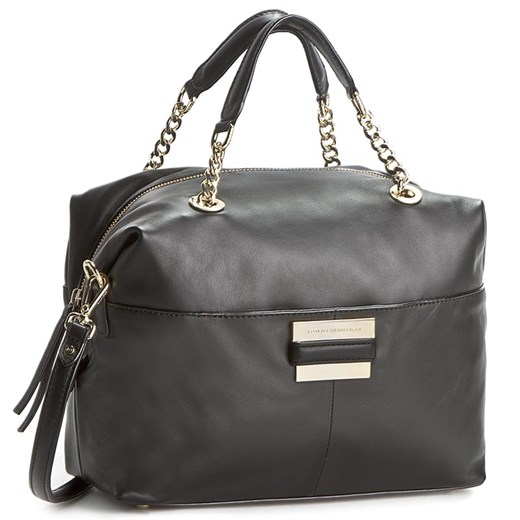 Torebka TOMMY HILFIGER - Lux Chain Duffle AW0AW03437 002 szary Tommy Hilfiger  eobuwie.pl