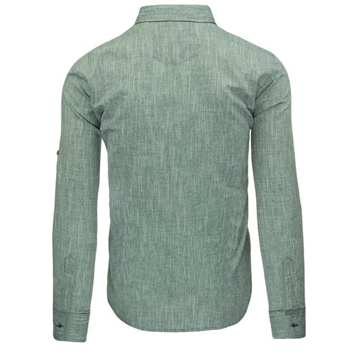 Koszula męska zielona (dx1027)   XL DSTREET