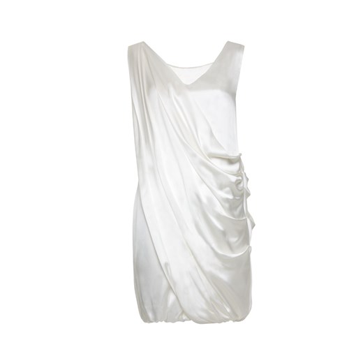 Sukienka Simple bialy 40 promocja  