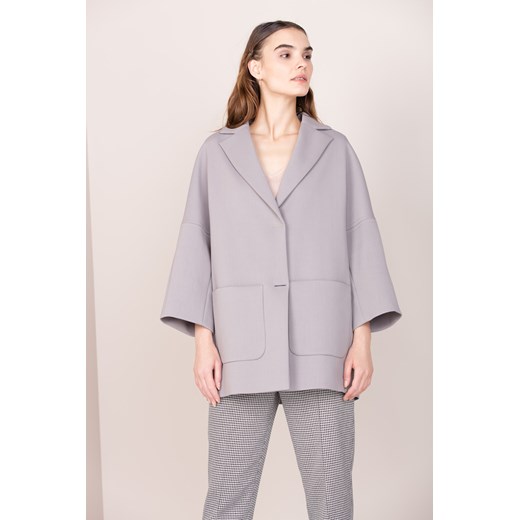Kurtka oversize 02715-14. szary Patrizia Aryton L showroom.pl
