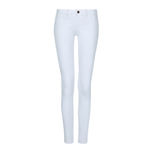 White Power Stretch Skinny Jeans  Tally Weijl bialy  