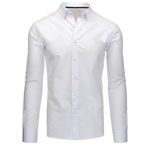 Koszula męska biała (dx1055) szary  XL DSTREET