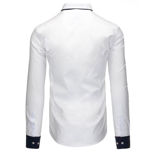 Koszula męska biała (dx0996)  szary XXL DSTREET