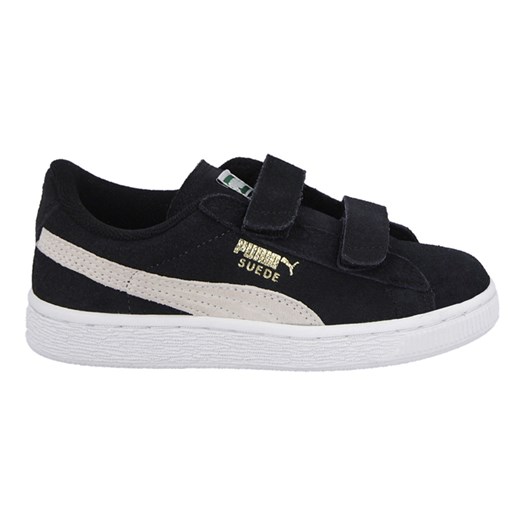 Buty dziecięce sneakersy Puma Suede 2 Straps Kids 356274 01 Puma  34 sneakerstudio.pl wyprzedaż 