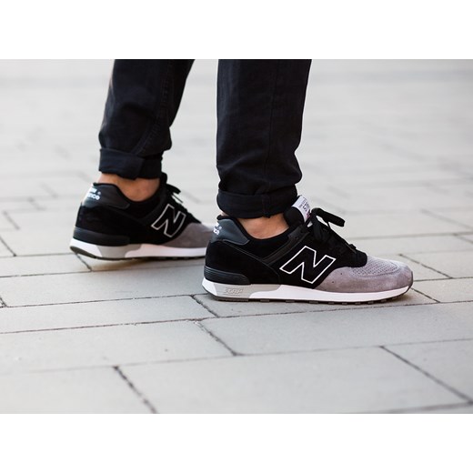 Buty męskie sneakersy New Balance Made In UK M576PKG czarny New Balance 45 wyprzedaż sneakerstudio.pl