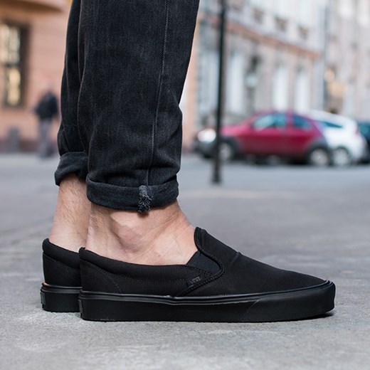 Buty męskie sneakersy Vans Slip On Lite 4PE186 Vans czarny 43 sneakerstudio.pl
