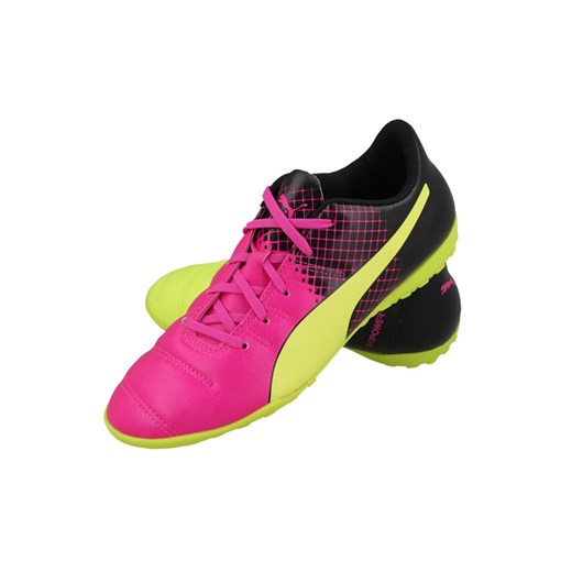 BUTY TURFY PUMA evoPOWER 4.3 TT 103588 01 rozowy Puma 41 okazyjna cena yessport.pl