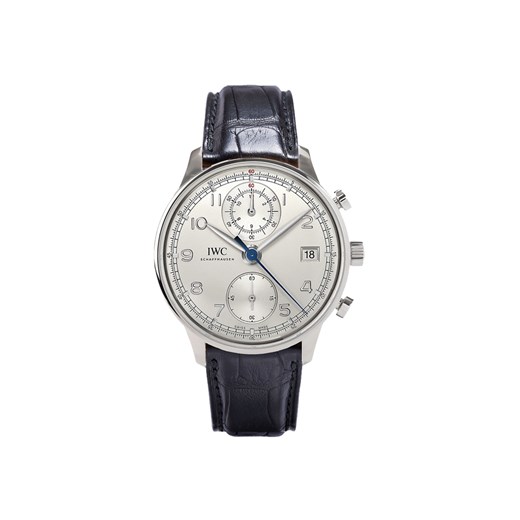 ZEGAREK PORTUGUESE CHRONOGRAPH CLASSIC IWC SCHAFFHAUSEN szary Iwc Schaffhausen  W.Kruk