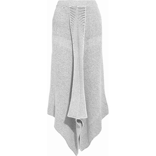 Asymmetric stretch wool-blend bouclé maxi skirt Stella Mccartney   NET-A-PORTER