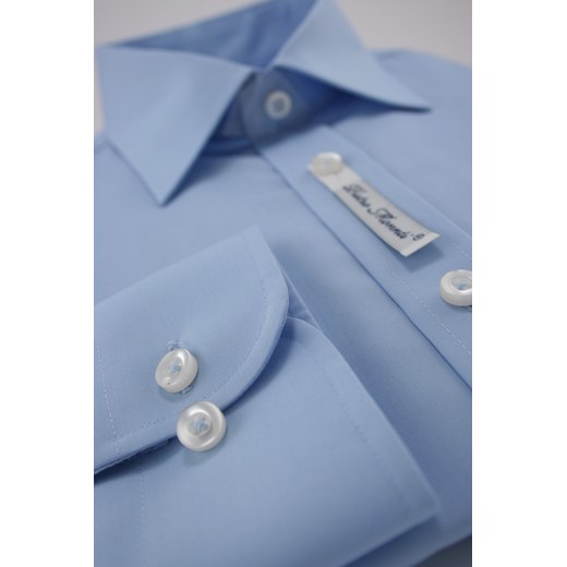 Koszula wizytowa Pietro Monnti KSDWPM0033 jegoszafa-pl niebieski taliowana