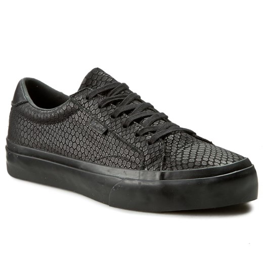 Sneakersy VANS - Court+ (Snake Leather) Black/Black Vans szary 40.5 eobuwie.pl
