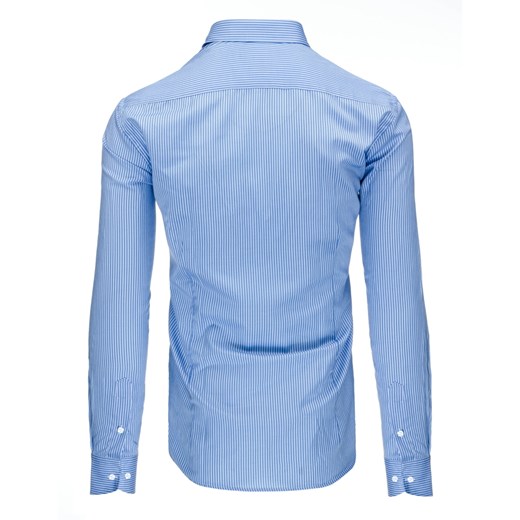 Koszula męska niebieska (dx1059)   L DSTREET