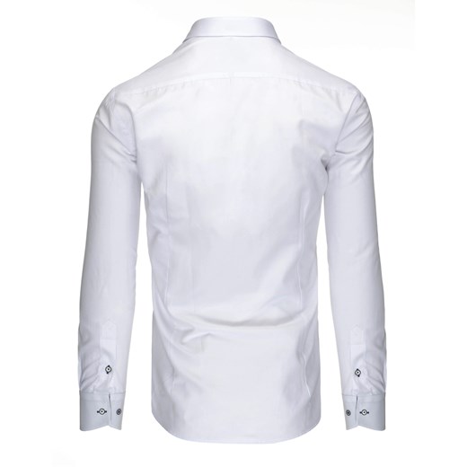 Koszula męska biała (dx1072)   XXL DSTREET