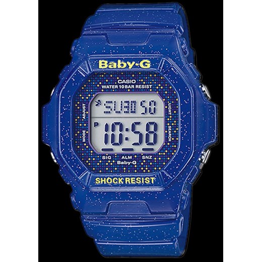 Zegarek damski Casio BABY-G BG-5600GL-2ER + PUDEŁKO Casio niebieski  alleTime.pl