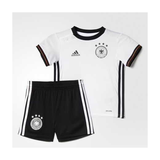 adidas Dziecięcy strój podstawowy reprezentacji Niemiec na UEFA EURO 2016 Adidas czarny 68,74,80,86