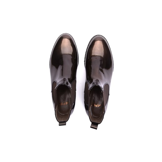 Sztyblety damskie Eterna 02 Metal Apia czarny 38,39,36,37,40,41,37½,38½,39½,35,36½,42,43 APIA