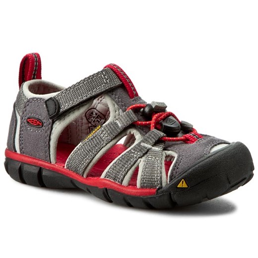 Sandały KEEN - Seacamp II Cnx 1014123  Magnet/Racing Red  Keen 29 okazja eobuwie.pl 