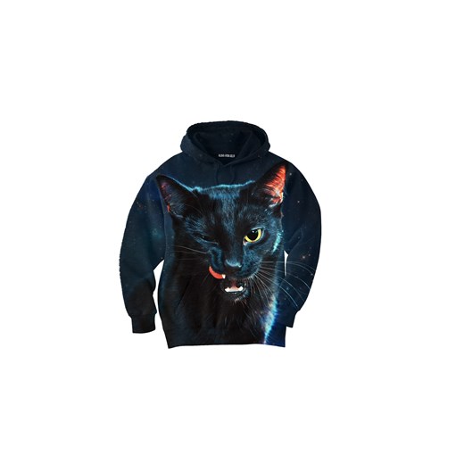 Bluza Black cat hoodie