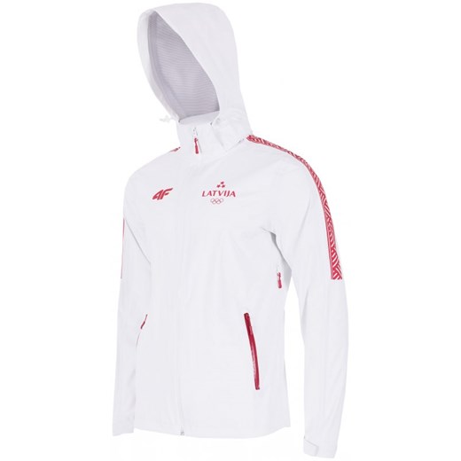 [S4L16-KUMTR800] Replika kurtki męskiej Łotwa Rio 2016 KUMTR800 - biały 4F bialy  
