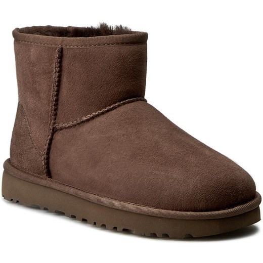 Buty UGG AUSTRALIA - W Classic Mini II 1016222 W/Cho brazowy Ugg Australia 40 eobuwie.pl