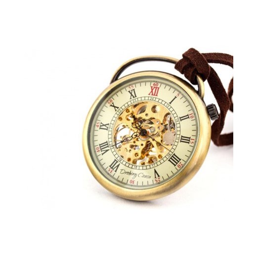 Zegarek kieszonkowy Podróżnik w Czasie II gold