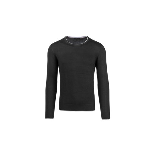 Czarny sweter męski Denley 888