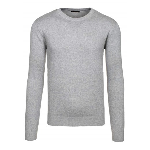 Szary sweter męski Denley 9158